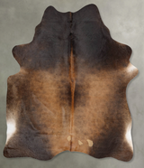 Chocolate XX-Large Brazilian Cowhide Rug 7'9"H x 6'6"W #B29464 by Hudson Hides