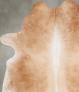 Beige XX-Large Brazilian Cowhide Rug 8'5"H x 7'3"W #B29468 by Hudson Hides