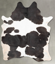 Black and White XX-Large Brazilian Cowhide Rug 8'5"H x 6'0"W #B29474 by Hudson Hides