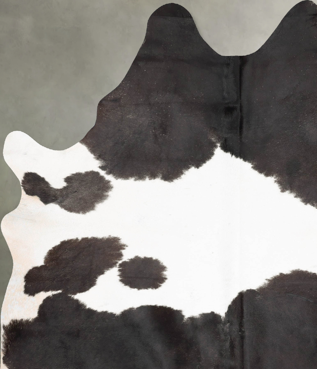 Black and White XX-Large Brazilian Cowhide Rug 8'5"H x 6'0"W #B29474 by Hudson Hides