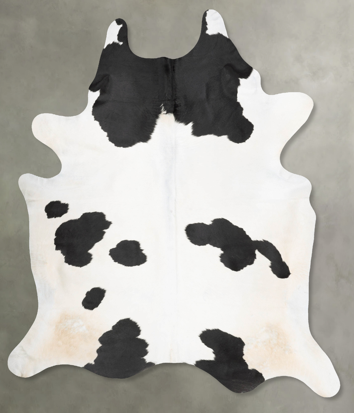 Black and White Cowhide Rug #B29479
