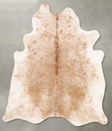 Light Caramel XX-Large Brazilian Cowhide Rug 7'9"H x 6'8"W #B29489 by Hudson Hides