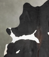 Black and White XX-Large Brazilian Cowhide Rug 8'11"H x 6'4"W #B29497 by Hudson Hides
