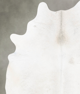 Light Grey X-Large Brazilian Cowhide Rug 7'8"H x 5'11"W #B29498 by Hudson Hides