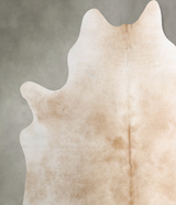 Grey with Beige X-Large Brazilian Cowhide Rug 7'9"H x 6'4"W #B29506 by Hudson Hides