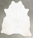Light Grey X-Large Brazilian Cowhide Rug 7'0"H x 6'4"W #B29509 by Hudson Hides