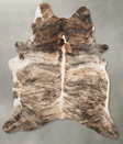 Light Brindle XX-Large Brazilian Cowhide Rug 8'3"H x 6'8"W #B29512 by Hudson Hides