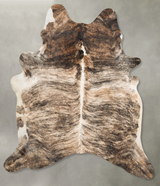 Light Brindle XX-Large Brazilian Cowhide Rug 8'3"H x 6'8"W #B29512 by Hudson Hides