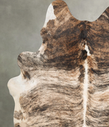 Light Brindle XX-Large Brazilian Cowhide Rug 8'3"H x 6'8"W #B29512 by Hudson Hides