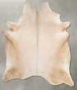 Champagne XX-Large Brazilian Cowhide Rug 8'3"H x 6'9"W #B29514 by Hudson Hides