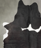 Black and White XX-Large Brazilian Cowhide Rug 8'8"H x 6'11"W #B29519 by Hudson Hides