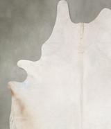 Champagne XX-Large Brazilian Cowhide Rug 9'0"H x 7'1"W #B29522 by Hudson Hides