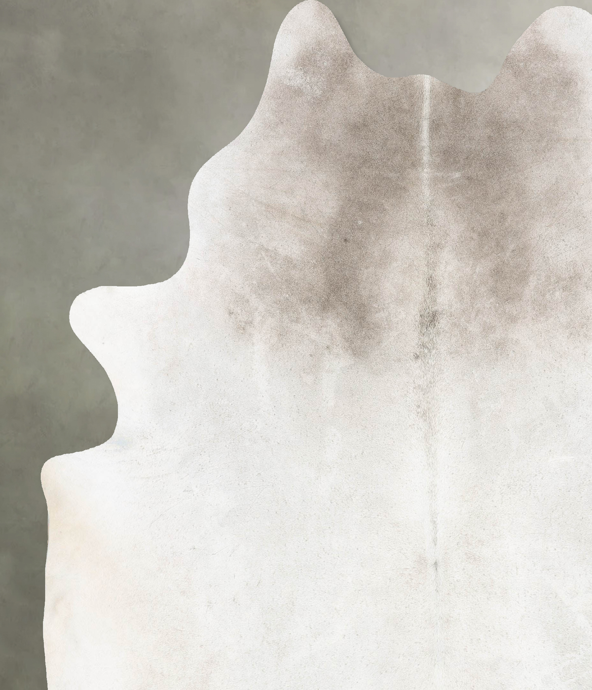 Medium Grey XX-Large Brazilian Cowhide Rug 8'1"H x 7'3"W #B29523 by Hudson Hides