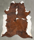 Tricolor XX-Large Brazilian Cowhide Rug 8'9"H x 7'2"W #B29524 by Hudson Hides