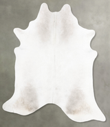 Light Grey XX-Large Brazilian Cowhide Rug 8'0"H x 7'0"W #B29526 by Hudson Hides