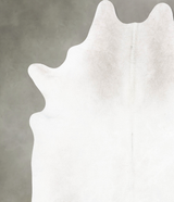Light Grey XX-Large Brazilian Cowhide Rug 8'0"H x 7'0"W #B29526 by Hudson Hides