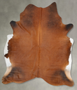 Warm Caramel XX-Large Brazilian Cowhide Rug 8'2"H x 6'9"W #B29527 by Hudson Hides