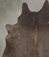 Chocolate X-Large Brazilian Cowhide Rug 7'9"H x 6'1"W #B29534 by Hudson Hides