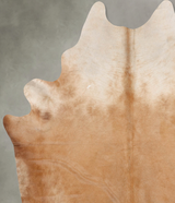 Light Caramel XX-Large Brazilian Cowhide Rug 8'3"H x 6'10"W #B29545 by Hudson Hides