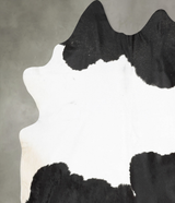 Black and White XX-Large Brazilian Cowhide Rug 8'6"H x 7'3"W #B29550 by Hudson Hides