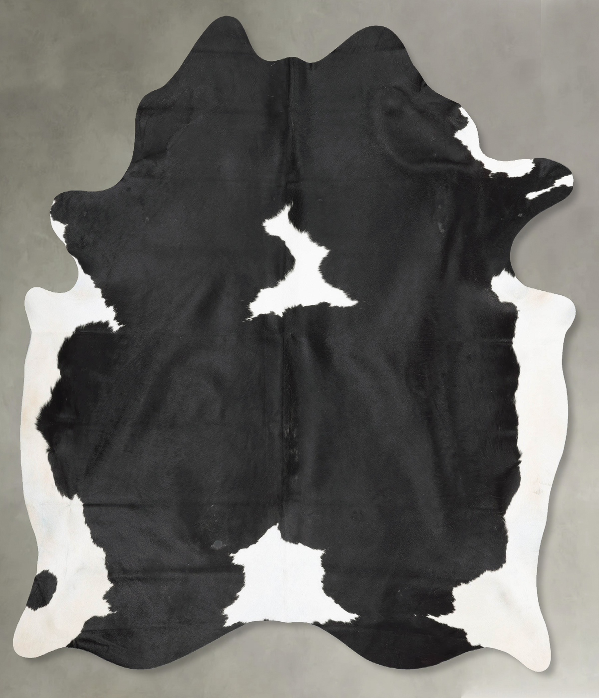 Black and White Cowhide Rug #B29557