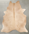 Beige XX-Large Brazilian Cowhide Rug 8'1"H x 6'7"W #B29559 by Hudson Hides