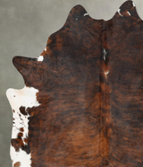 Dark Brindle XX-Large Brazilian Cowhide Rug 7'11"H x 6'7"W #B29563 by Hudson Hides