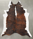 Tricolor XX-Large Brazilian Cowhide Rug 8'4"H x 7'6"W #B29564 by Hudson Hides