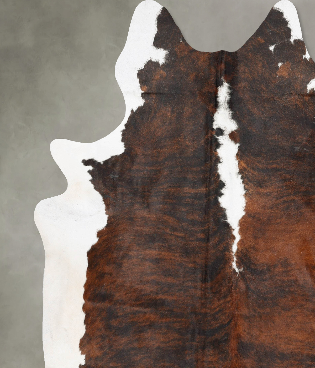 Tricolor XX-Large Brazilian Cowhide Rug 8'4"H x 7'6"W #B29564 by Hudson Hides