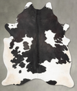 Black and White XX-Large Brazilian Cowhide Rug 8'7"H x 6'6"W #B29568 by Hudson Hides
