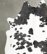 Black and White XX-Large Brazilian Cowhide Rug 8'4"H x 7'3"W #B29570 by Hudson Hides