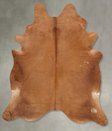 Solid Brown XX-Large Brazilian Cowhide Rug 8'7"H x 7'2"W #B29574 by Hudson Hides