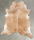 Light Brindle XX-Large Brazilian Cowhide Rug 8'3"H x 7'1"W #B29576 by Hudson Hides