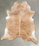 Light Brindle XX-Large Brazilian Cowhide Rug 8'3"H x 7'1"W #B29576 by Hudson Hides