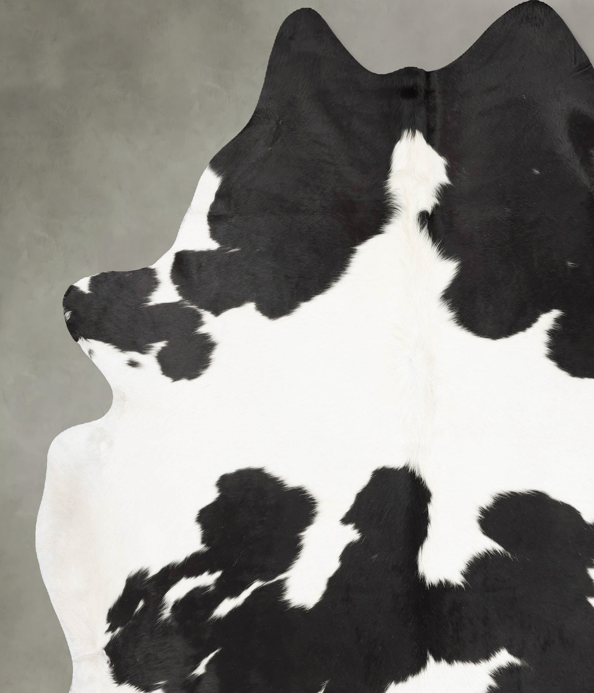 Black and White XX-Large Brazilian Cowhide Rug 8'5"H x 6'11"W #B29580 by Hudson Hides