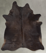 Chocolate XX-Large Brazilian Cowhide Rug 8'6"H x 6'7"W #B29581 by Hudson Hides