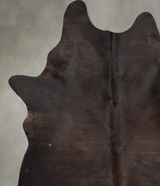 Chocolate XX-Large Brazilian Cowhide Rug 8'6"H x 6'7"W #B29581 by Hudson Hides