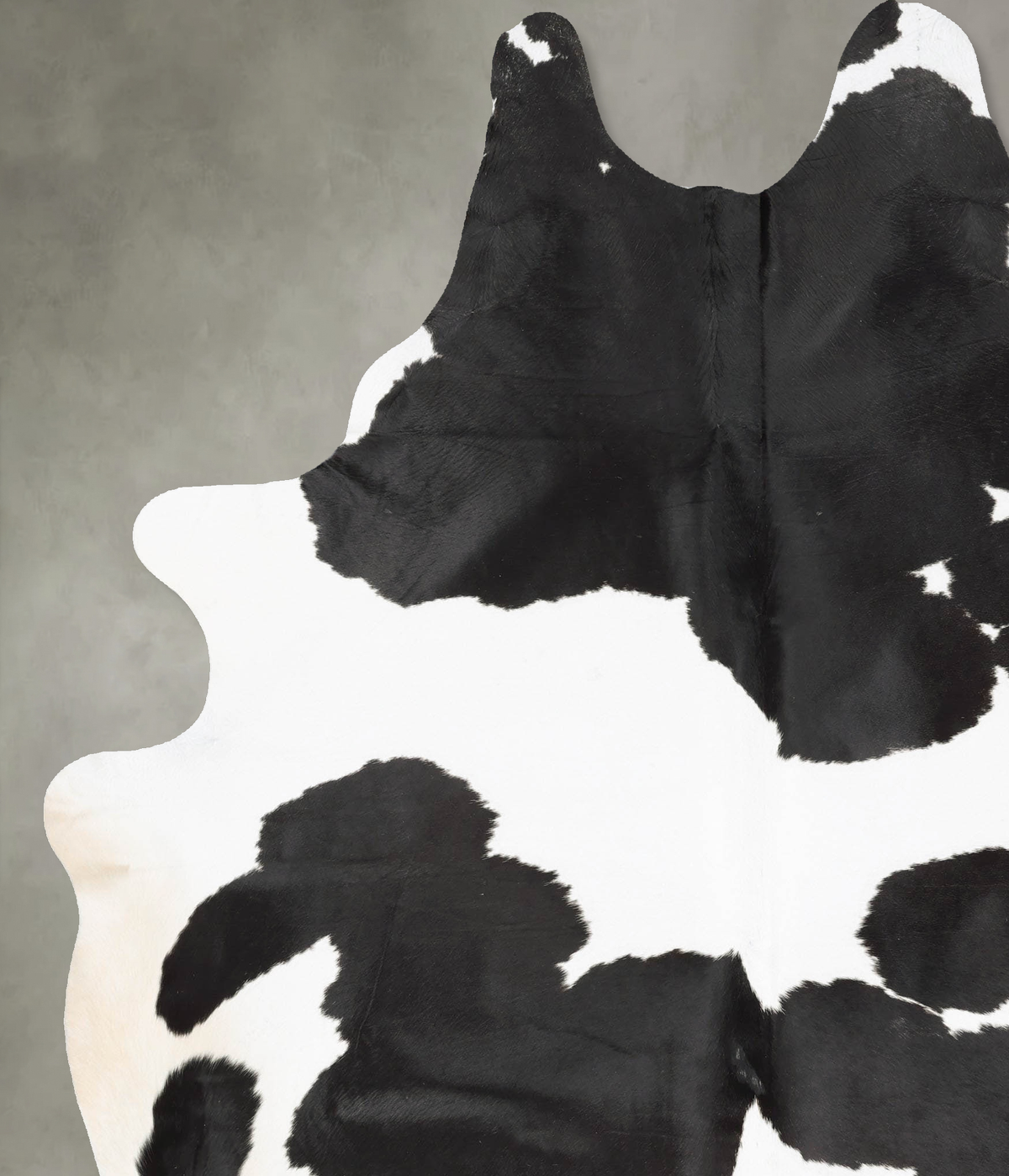 Black and White XX-Large Brazilian Cowhide Rug 8'9"H x 6'10"W #B29582 by Hudson Hides