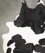 Black and White XX-Large Brazilian Cowhide Rug 8'9"H x 6'10"W #B29582 by Hudson Hides