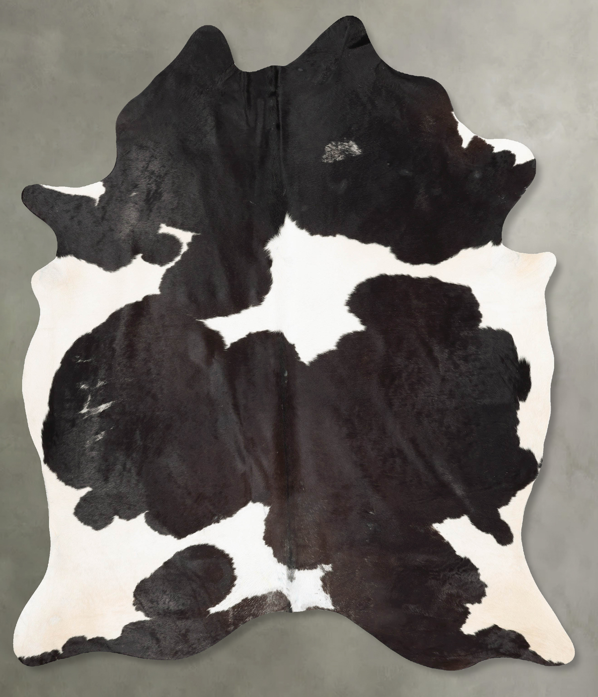 Black and White Cowhide Rug #B29584