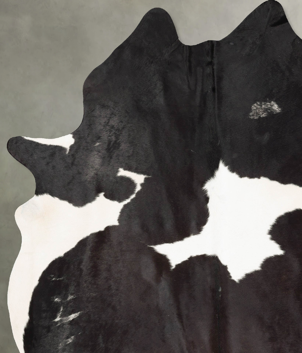 Black and White XX-Large Brazilian Cowhide Rug 8'6"H x 6'5"W #B29584 by Hudson Hides