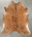 Medium Brindle XX-Large Brazilian Cowhide Rug 8'3"H x 7'3"W #B29589 by Hudson Hides