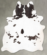 Black and White XX-Large Brazilian Cowhide Rug 8'5"H x 6'6"W #B29592 by Hudson Hides