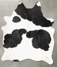 Black and White XX-Large Brazilian Cowhide Rug 8'3"H x 6'3"W #B29600 by Hudson Hides