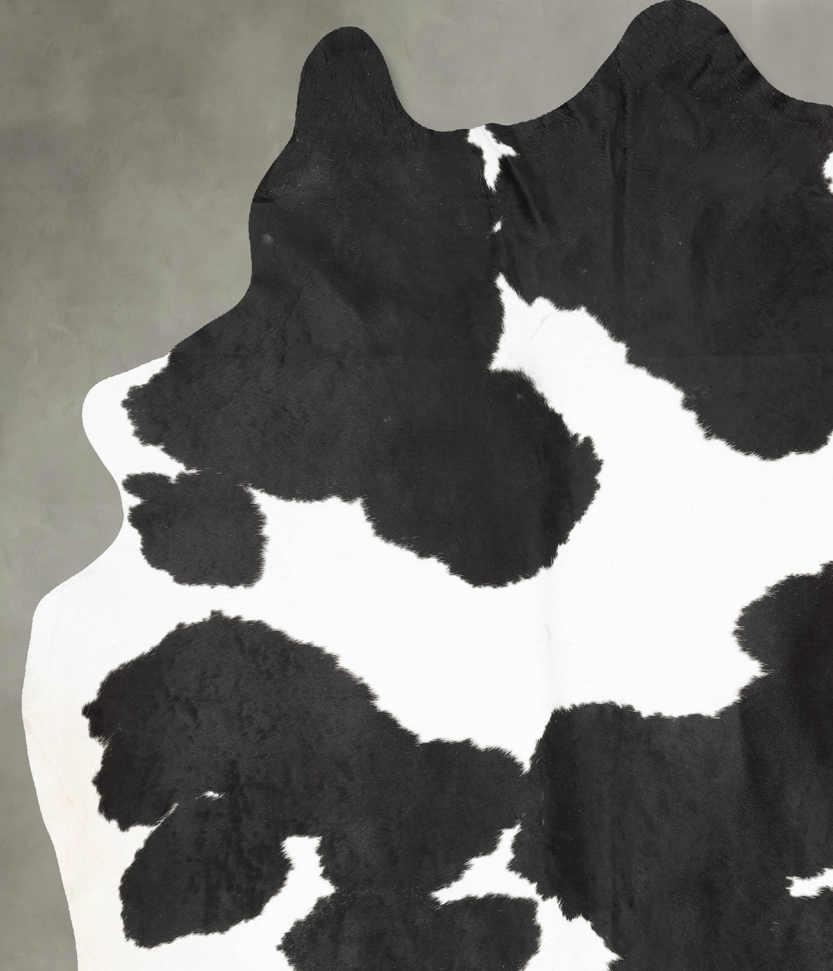 Black and White XX-Large Brazilian Cowhide Rug 9'3"H x 6'11"W #B29601 by Hudson Hides