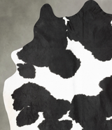 Black and White XX-Large Brazilian Cowhide Rug 9'3"H x 6'11"W #B29601 by Hudson Hides