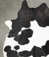 Black and White XX-Large Brazilian Cowhide Rug 9'3"H x 7'2"W #B29602 by Hudson Hides