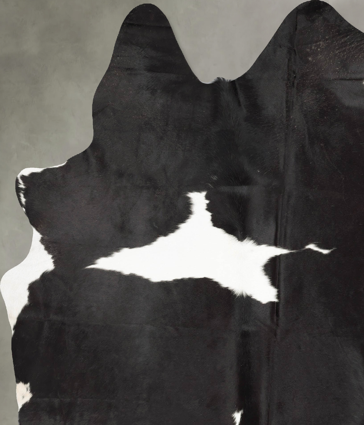 Black and White XX-Large Brazilian Cowhide Rug 8'5"H x 6'5"W #B29605 by Hudson Hides