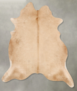 Beige XX-Large Brazilian Cowhide Rug 8'8"H x 7'0"W #B29612 by Hudson Hides