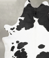 Black and White XX-Large Brazilian Cowhide Rug 9'4"H x 7'3"W #B29619 by Hudson Hides